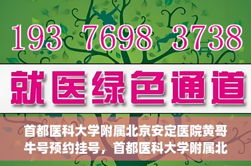 首都医科大学附属北京安定医院黄哥牛号预约挂号，首都医科大学附属北京安定医院黄哥牛号预约挂号指南