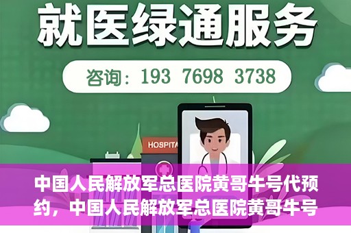 中国人民解放军总医院黄哥牛号代预约，中国人民解放军总医院黄哥牛号预约服务解析