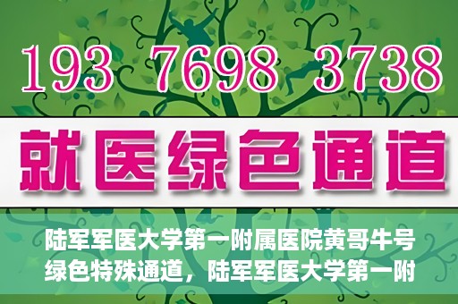 陆军军医大学第一附属医院黄哥牛号绿色特殊通道，陆军军医大学第一附属医院黄哥牛号，绿色特殊通道开启健康之门