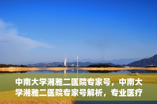 中南大学湘雅二医院专家号，中南大学湘雅二医院专家号解析，专业医疗团队为您的健康护航