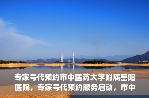 专家号代预约市中医药大学附属岳阳医院，专家号代预约服务启动，市中医药大学附属岳阳医院便捷就医新体验