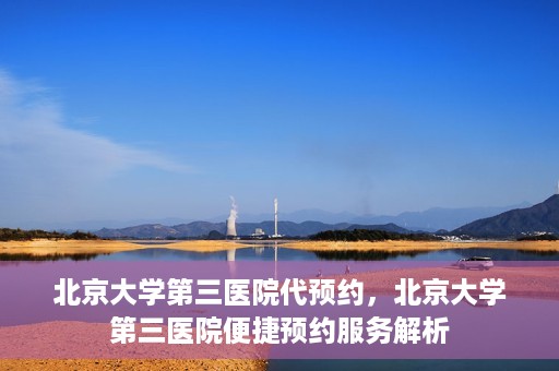北京大学第三医院代预约，北京大学第三医院便捷预约服务解析