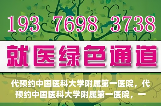 代预约中国医科大学附属第一医院，代预约中国医科大学附属第一医院，一站式医疗预约服务体验