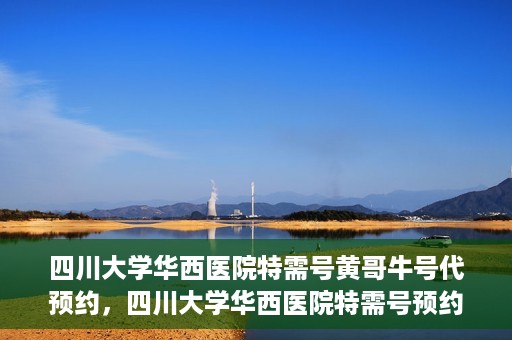 四川大学华西医院特需号黄哥牛号代预约，四川大学华西医院特需号预约专家黄哥牛号服务解析