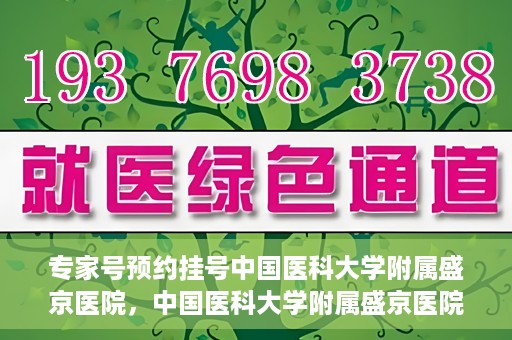 专家号预约挂号中国医科大学附属盛京医院，中国医科大学附属盛京医院专家号预约挂号指南