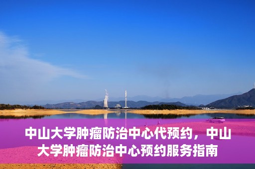 中山大学肿瘤防治中心代预约，中山大学肿瘤防治中心预约服务指南