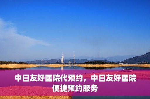 中日友好医院代预约，中日友好医院便捷预约服务