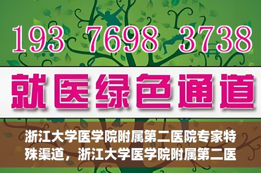 浙江大学医学院附属第二医院专家特殊渠道，浙江大学医学院附属第二医院专家特殊渠道揭秘，权威医疗资源的独特通道探索