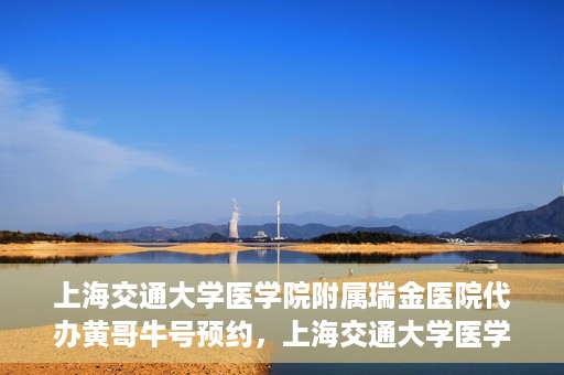 上海交通大学医学院附属瑞金医院代办黄哥牛号预约，上海交通大学医学院附属瑞金医院预约挂号代办服务解析，黄哥牛号预约详解