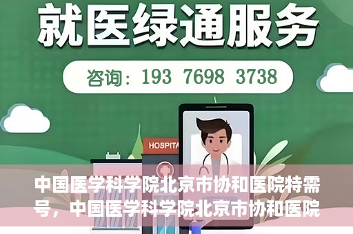 中国医学科学院北京市协和医院特需号，中国医学科学院北京市协和医院特需号详解，权威医疗的尊享服务体验
