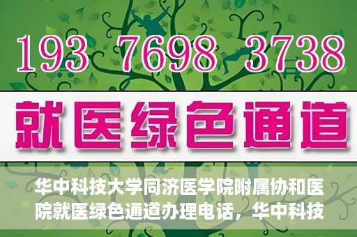 华中科技大学同济医学院附属协和医院就医绿色通道办理电话，华中科技大学同济医学院附属协和医院就医绿色通道咨询热线