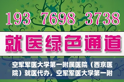 空军军医大学第一附属医院（西京医院）就医代办，空军军医大学第一附属医院（西京医院）就医代办攻略与指南