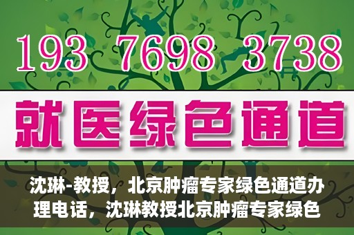 沈琳-教授，北京肿瘤专家绿色通道办理电话，沈琳教授北京肿瘤专家绿色通道联系电话
