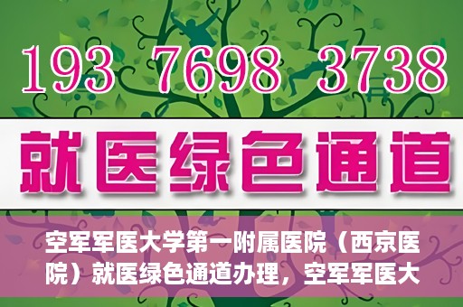 空军军医大学第一附属医院（西京医院）就医绿色通道办理，空军军医大学第一附属医院就医绿色通道办理详解，便捷就医，从这里开始！