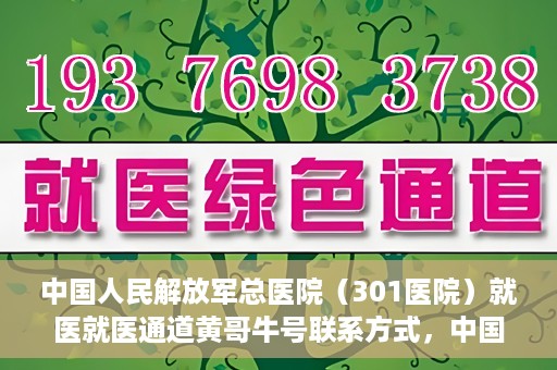 中国人民解放军总医院（301医院）就医就医通道黄哥牛号联系方式，中国人民解放军总医院（301医院）就医通道解析，黄哥牛号联系方式揭秘