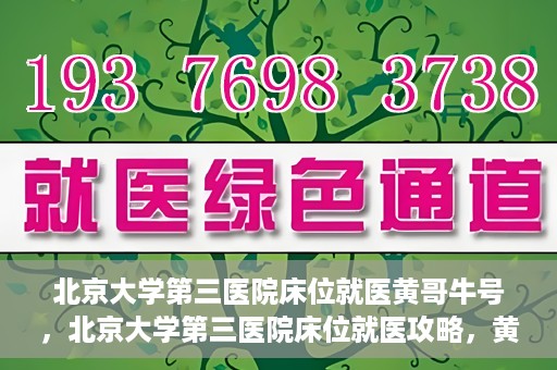 北京大学第三医院床位就医黄哥牛号，北京大学第三医院床位就医攻略，黄哥牛号助您轻松挂号就医
