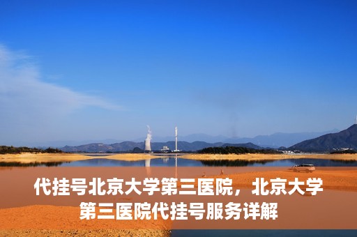代挂号北京大学第三医院，北京大学第三医院代挂号服务详解