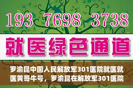 罗渝昆中国人民解放军301医院就医就医黄哥牛号，罗渝昆在解放军301医院就医经历，黄哥牛号背后的故事