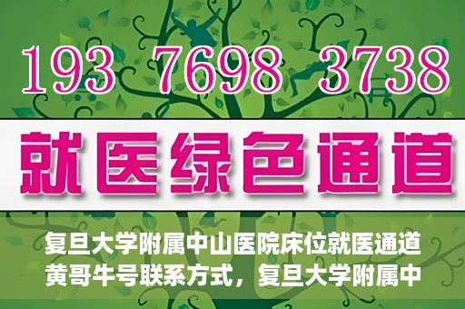 复旦大学附属中山医院床位就医通道黄哥牛号联系方式，复旦大学附属中山医院床位就医通道，黄哥牛号联系方式全解析