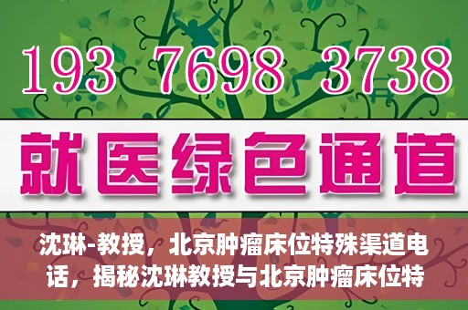 沈琳-教授，北京肿瘤床位特殊渠道电话，揭秘沈琳教授与北京肿瘤床位特殊渠道电话的幕后故事