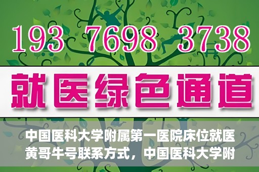 中国医科大学附属第一医院床位就医黄哥牛号联系方式，中国医科大学附属第一医院床位就医信息，黄哥牛号联系方式揭秘