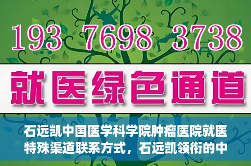 石远凯中国医学科学院肿瘤医院就医特殊渠道联系方式，石远凯领衔的中国医学科学院肿瘤医院就医特殊渠道指南