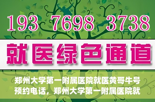郑州大学第一附属医院就医黄哥牛号预约电话，郑州大学第一附属医院就医预约电话及黄哥牛号预约标题，注，由于黄哥牛号预约电话可能不是普遍知晓的信息，标题可能需要结合具体情境或背景进行创作，以上标题仅供参考。