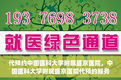 代预约中国医科大学附属盛京医院，中国医科大学附属盛京医院代预约服务指南