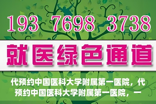 代预约中国医科大学附属第一医院，代预约中国医科大学附属第一医院，一站式医疗预约服务体验