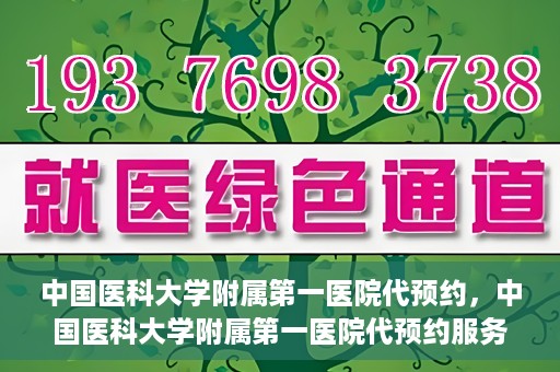 中国医科大学附属第一医院代预约，中国医科大学附属第一医院代预约服务详解