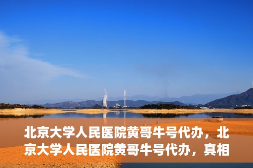 北京大学人民医院黄哥牛号代办，北京大学人民医院黄哥牛号代办，真相揭秘与深度解读