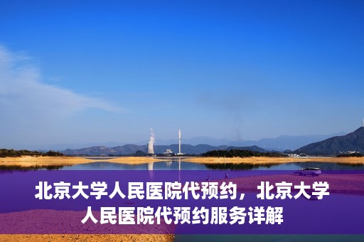 北京大学人民医院代预约，北京大学人民医院代预约服务详解