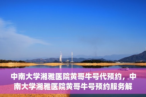 中南大学湘雅医院黄哥牛号代预约，中南大学湘雅医院黄哥牛号预约服务解析