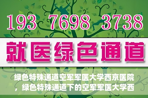 绿色特殊通道空军军医大学西京医院，绿色特殊通道下的空军军医大学西京医院探索