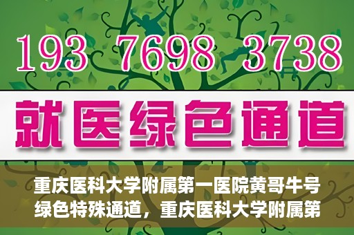 重庆医科大学附属第一医院黄哥牛号绿色特殊通道，重庆医科大学附属第一医院黄哥牛号绿色特殊通道，就医新选择