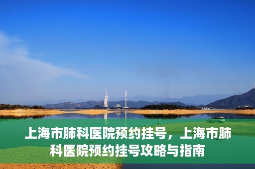 上海市肺科医院预约挂号，上海市肺科医院预约挂号攻略与指南
