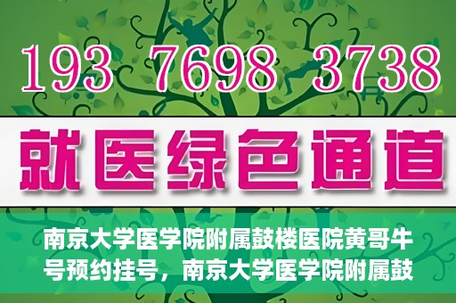 南京大学医学院附属鼓楼医院黄哥牛号预约挂号，南京大学医学院附属鼓楼医院黄哥牛号预约挂号攻略解析