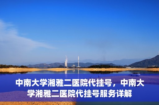中南大学湘雅二医院代挂号，中南大学湘雅二医院代挂号服务详解