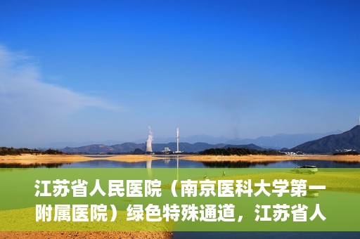 江苏省人民医院（南京医科大学第一附属医院）绿色特殊通道，江苏省人民医院绿色特殊通道，健康守护的快捷通道
