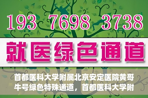 首都医科大学附属北京安定医院黄哥牛号绿色特殊通道，首都医科大学附属北京安定医院黄哥牛号绿色特殊通道，探索与实践