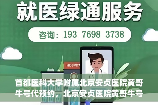 首都医科大学附属北京安贞医院黄哥牛号代预约，北京安贞医院黄哥牛号预约服务解析