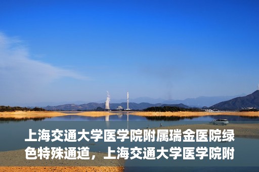 上海交通大学医学院附属瑞金医院绿色特殊通道，上海交通大学医学院附属瑞金医院绿色特殊通道，打造医疗服务的快速通道与高效体验