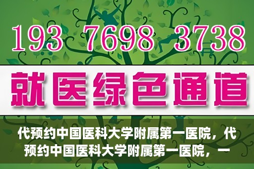 代预约中国医科大学附属第一医院，代预约中国医科大学附属第一医院，一站式医疗预约服务体验