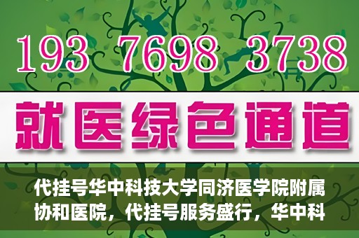 代挂号华中科技大学同济医学院附属协和医院，代挂号服务盛行，华中科技大学同济医学院附属协和医院如何应对挑战？