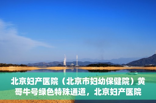 北京妇产医院（北京市妇幼保健院）黄哥牛号绿色特殊通道，北京妇产医院（北京市妇幼保健院）黄哥牛号绿色特殊通道，关爱母婴健康的新路径