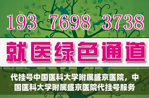 代挂号中国医科大学附属盛京医院，中国医科大学附属盛京医院代挂号服务详解