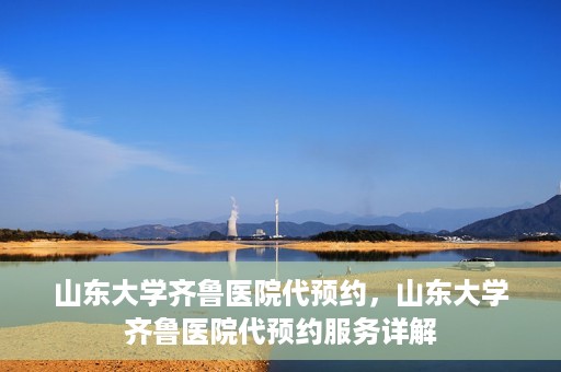 山东大学齐鲁医院代预约，山东大学齐鲁医院代预约服务详解