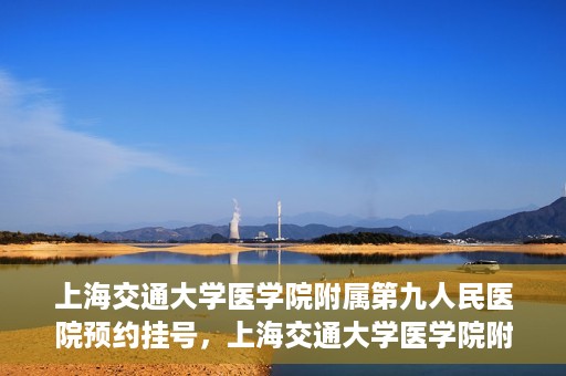 上海交通大学医学院附属第九人民医院预约挂号，上海交通大学医学院附属第九人民医院预约挂号指南，轻松挂号，便捷就医新体验