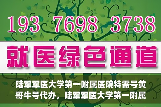陆军军医大学第一附属医院特需号黄哥牛号代办，陆军军医大学第一附属医院特需号代办专家解析黄哥牛号服务体验